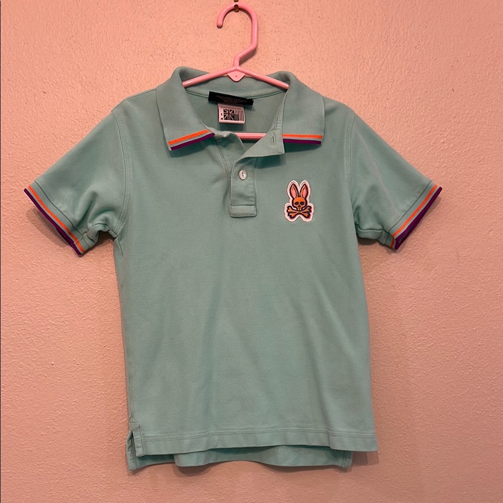 Psycho Bunny Aqua Polo Shirt